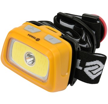 LAMPA CZOŁOWA 3W + COB LED 3W