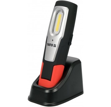 LAMPA WARSZTATOWA 6W COB, 600LM + 250LM