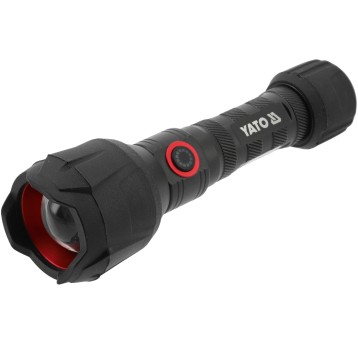 LATARKA AKUMULATOROWA 1000LM, OGUMOWANA