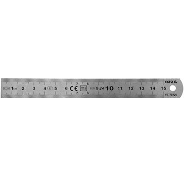 LINIAŁ MIERNICZY SS 150MM