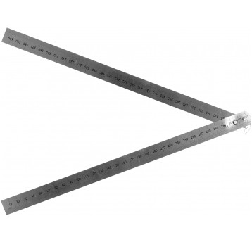 LINIAŁ NIERDZEWNY SKŁADANY 610 MM