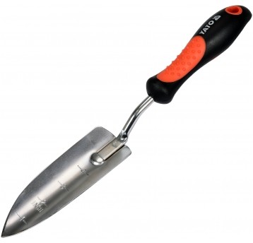 ŁOPATKA WĄSKA 340MM, STAL CHROMOWANA