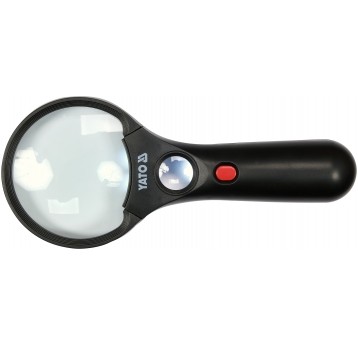 LUPA DWIE SOCZEWKI 3X/45X PODŚW. LED