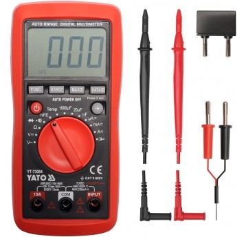 MIERNIK CYFROWY, AUTOMATYCZNY ZAKRES