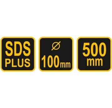 MIESZADŁO OCYNKOWANE SDS 100X500MM