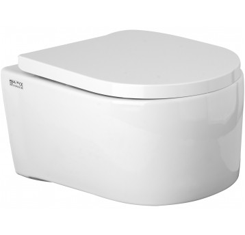 MISKA WC TIP RIMLESS Z DESKĄ SLIM DUROPL