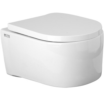 MISKA WC TIP RIMLESS Z DESKĄ SLIM DUROPL