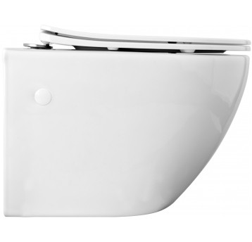 MISKA WC TOP RIMLESS Z DESKĄ SLIM DUROPL