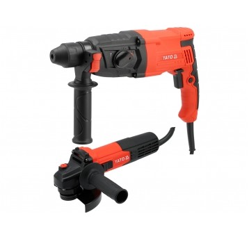 MŁOT SDS+ 3,2J /SZLIFIERKA KĄTOWA 750W