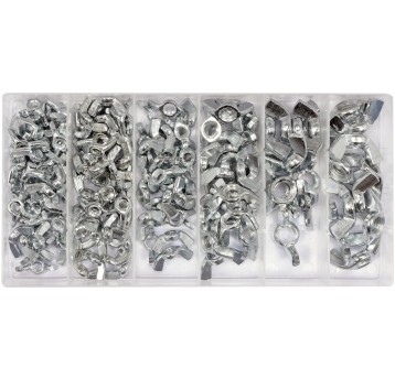 NAKRĘTKI MOTYLKOWE METRYCZNE MIX 150 SZT