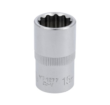 NASADKA 15MM 1/2" 12-KĄT. CV KRÓTKA