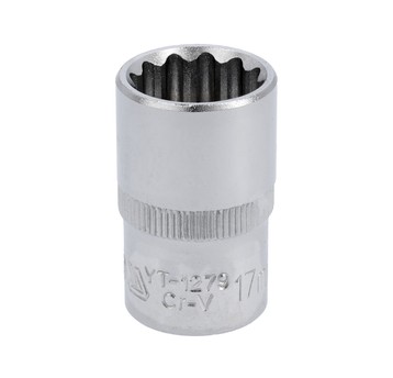 NASADKA 17MM 1/2" 12-KĄT. CV KRÓTKA