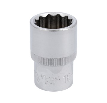 NASADKA 18MM 1/2" 12-KĄT. CV KRÓTKA