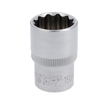 NASADKA 19MM 1/2" 12-KĄT. CV KRÓTKA