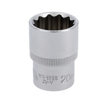 NASADKA 20MM 1/2" 12-KĄT. CV KRÓTKA