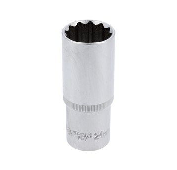 NASADKA 24MM 1/2" 12-KĄT. CV DŁUGA