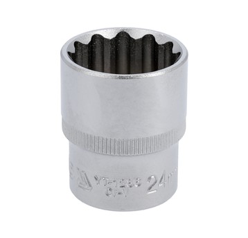 NASADKA 24MM 1/2" 12-KĄT. CV KRÓTKA