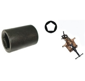 Nasadka 5-kątna 14mm 1/2" do zacisków hamulcowych