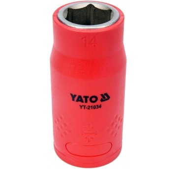 NASADKA IZOLOWANA 14MM 1/2" 6-KĄT VDE