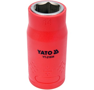 NASADKA IZOLOWANA 14MM 1/2" 6-KĄT VDE