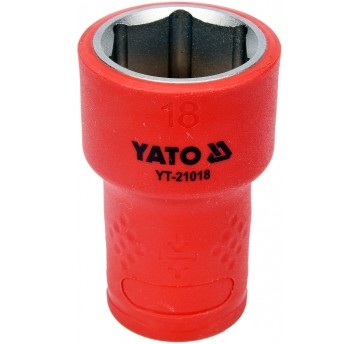 NASADKA IZOLOWANA 18MM 3/8" 6-KĄT. VDE