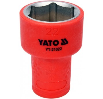 NASADKA IZOLOWANA 22MM 3/8" 6-KĄT. VDE