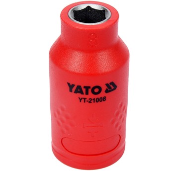 NASADKA IZOLOWANA 8MM 3/8" 6-KĄT. VDE