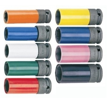 Nasadka udarowa długa do felg aluminiowych 19mm