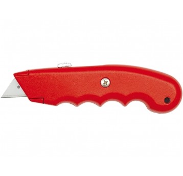 NOŻYK Z OSTRZEM TRAPEZOWYM METAL 61X19MM