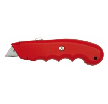NOŻYK Z OSTRZEM TRAPEZOWYM METAL 61X19MM