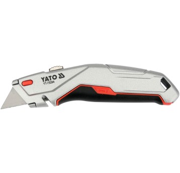 NOŻYK Z WYSUWANYM OSTRZEM TRAPEZOWYM