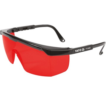 OKULARY CZERWONE DO PRACY Z LASEREM