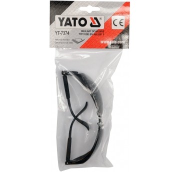 OKULARY OCHRONNE SZARE TYP 91293