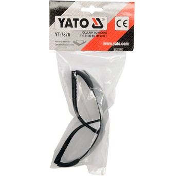 OKULARY OCHRONNE SZARE TYP 91380