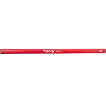 OŁÓWKI STOLARSKIE 245MM/144SZT CZERWONE
