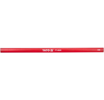 OŁÓWKI STOLARSKIE 245MM/144SZT CZERWONE