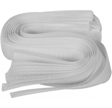 OPASKA Z RZEPEM 300MM 10SZT. BIAŁE