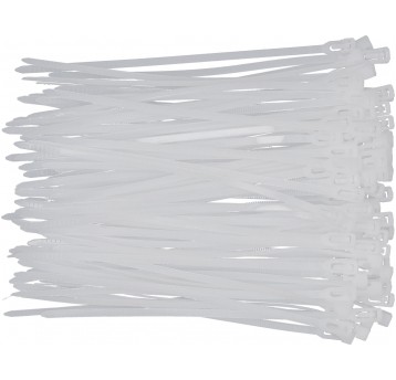 OPASKI PLA, ROZPI 3,6X150MM 100SZT.BIAŁE