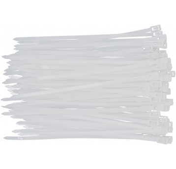 OPASKI PLA, ROZPI 4,8X200MM 100SZT.BIAŁE