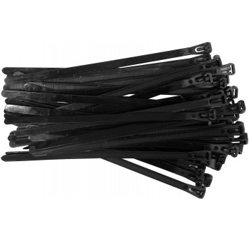 OPASKI PLA, ROZPI 7,6X200MM 50SZT. CZARN