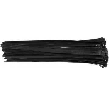 OPASKI PLA, ROZPI 7,6X400MM 50SZT. CZARN