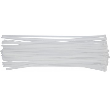 OPASKI PLA, ROZPI 7,6X450MM 50SZT. BIAŁE