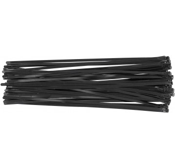 OPASKI PLA, ROZPI 7,6X450MM 50SZT. CZARN