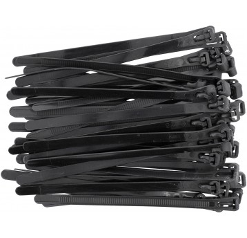 OPASKI PLAS, ROZPI 7,6X150MM 50SZT. CZAR