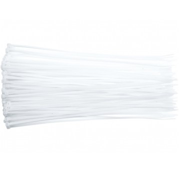 OPASKI PLASTIKOWE 150X2,5 100SZT.BIAŁE
