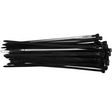 OPASKI PLASTIKOWE 300X7,6 50SZT. CZARNE