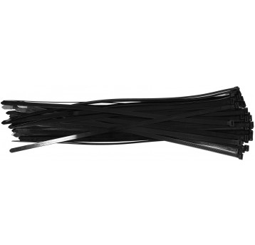 OPASKI PLASTIKOWE 350X7,6 50SZT. CZARNE