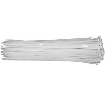 OPASKI PLASTIKOWE 400X7,6 50SZT. BIAŁE