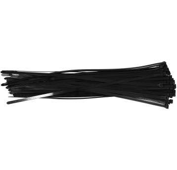 OPASKI PLASTIKOWE 430X7,6 50SZT. CZARNE