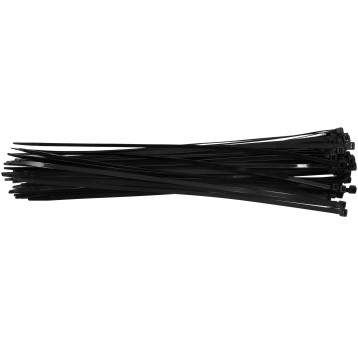 OPASKI PLASTIKOWE 500X7,6 50SZT. CZARNE